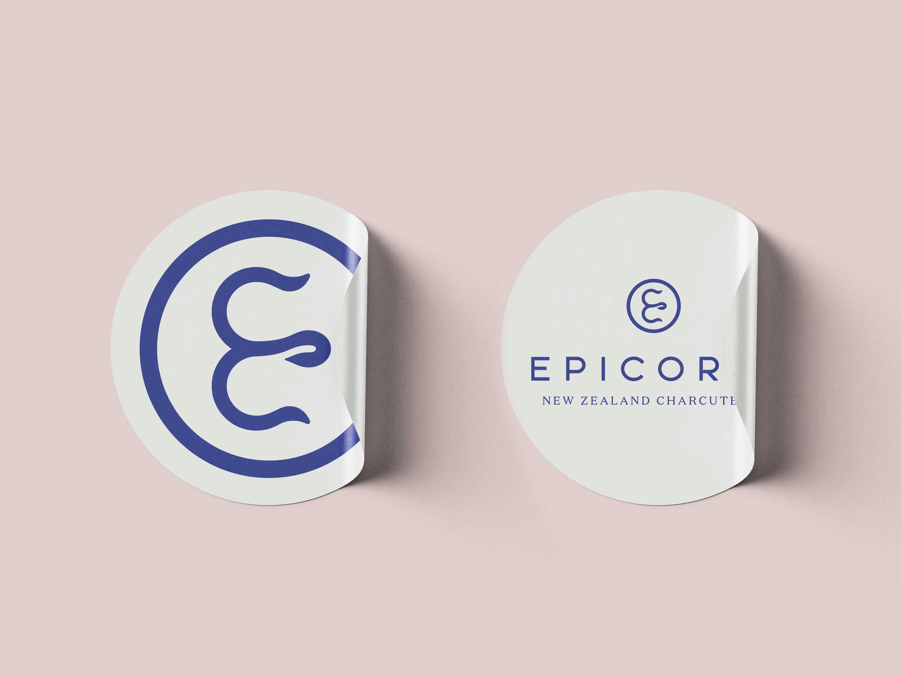 Epicoria Sticker Seal Design 