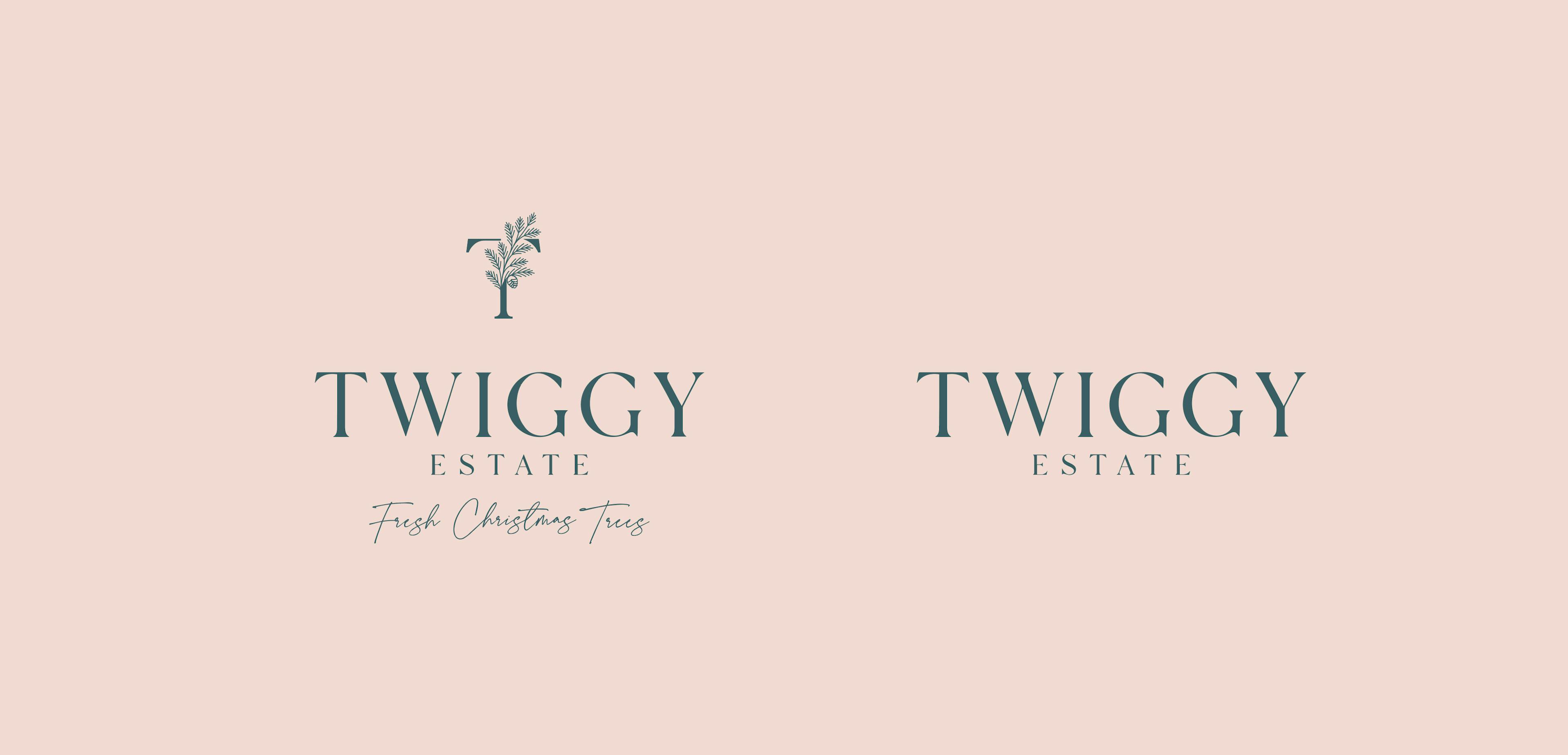 Twiggy Estate Logo Design Suite