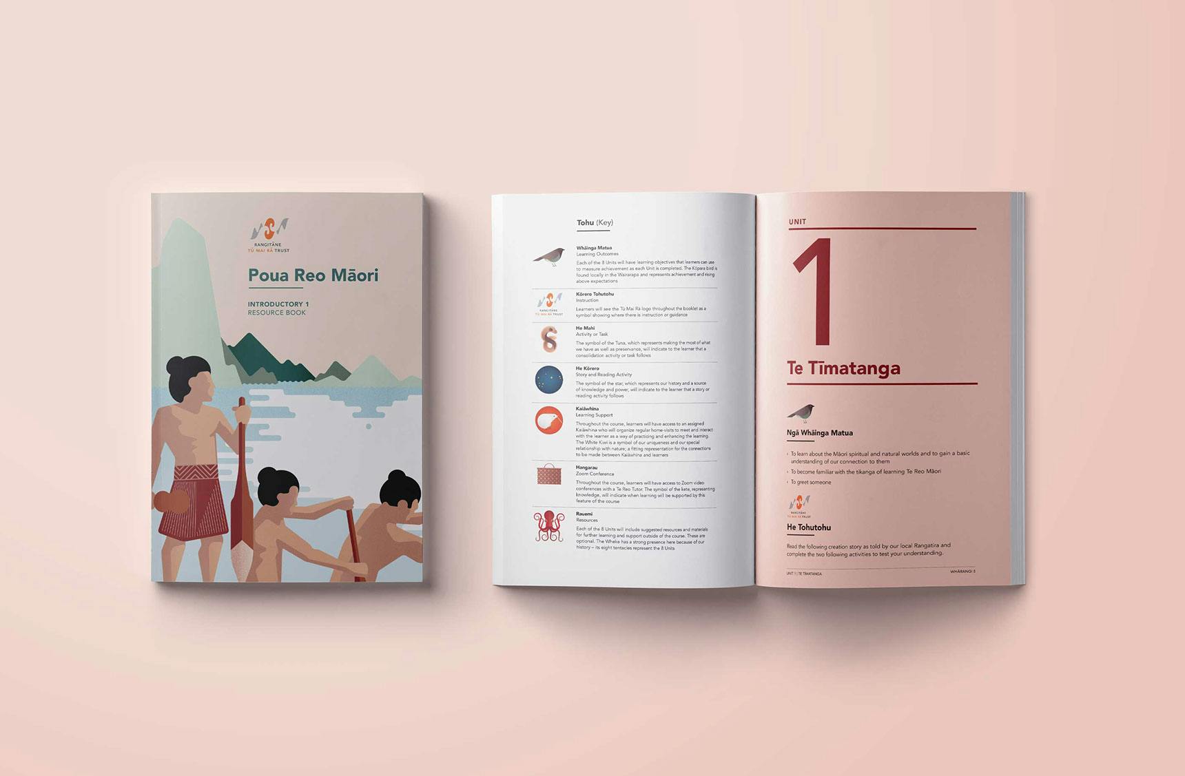 Rangitane Te Reo Resource Book Design