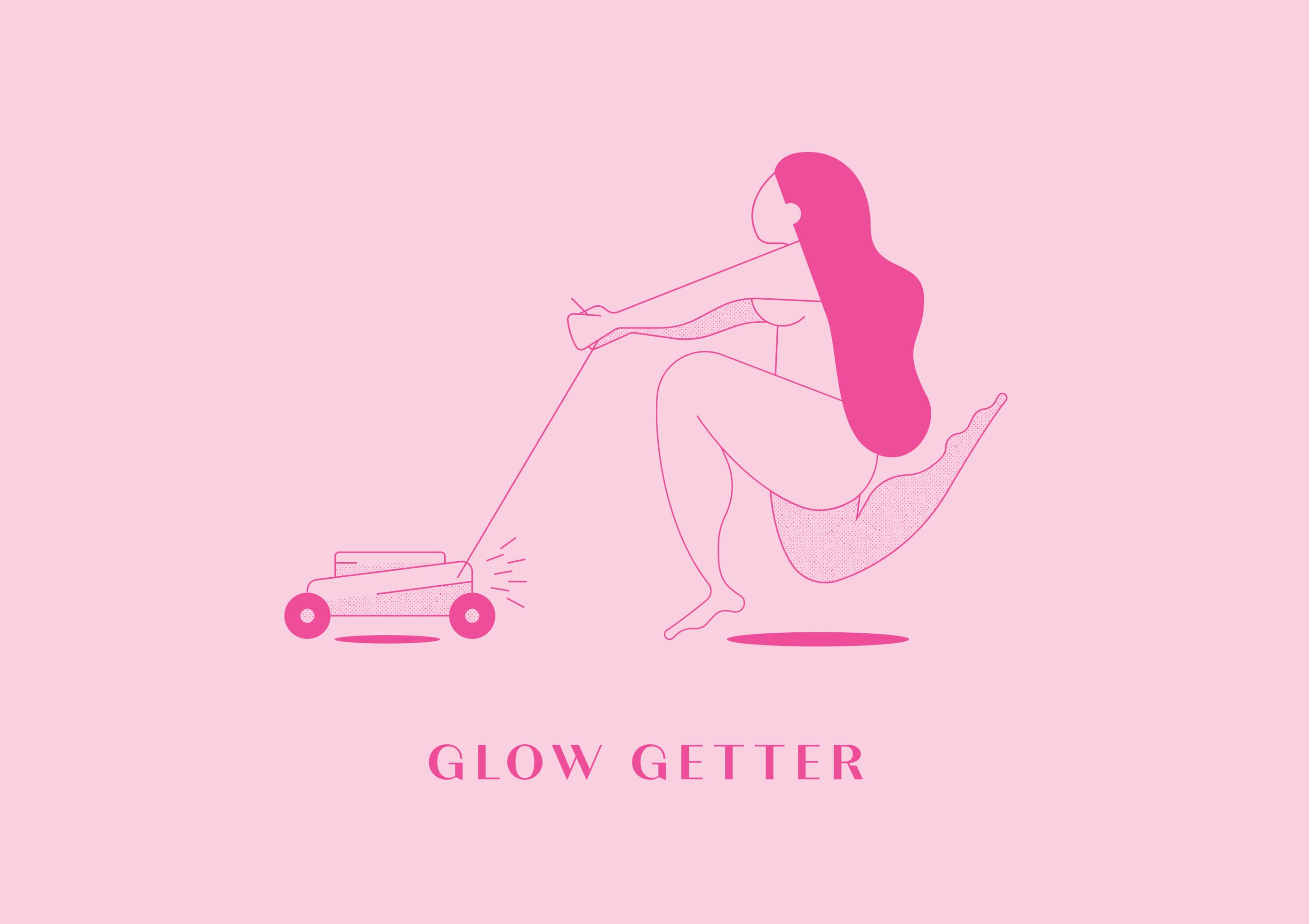 Sunday’s Skin & Body Illustration design