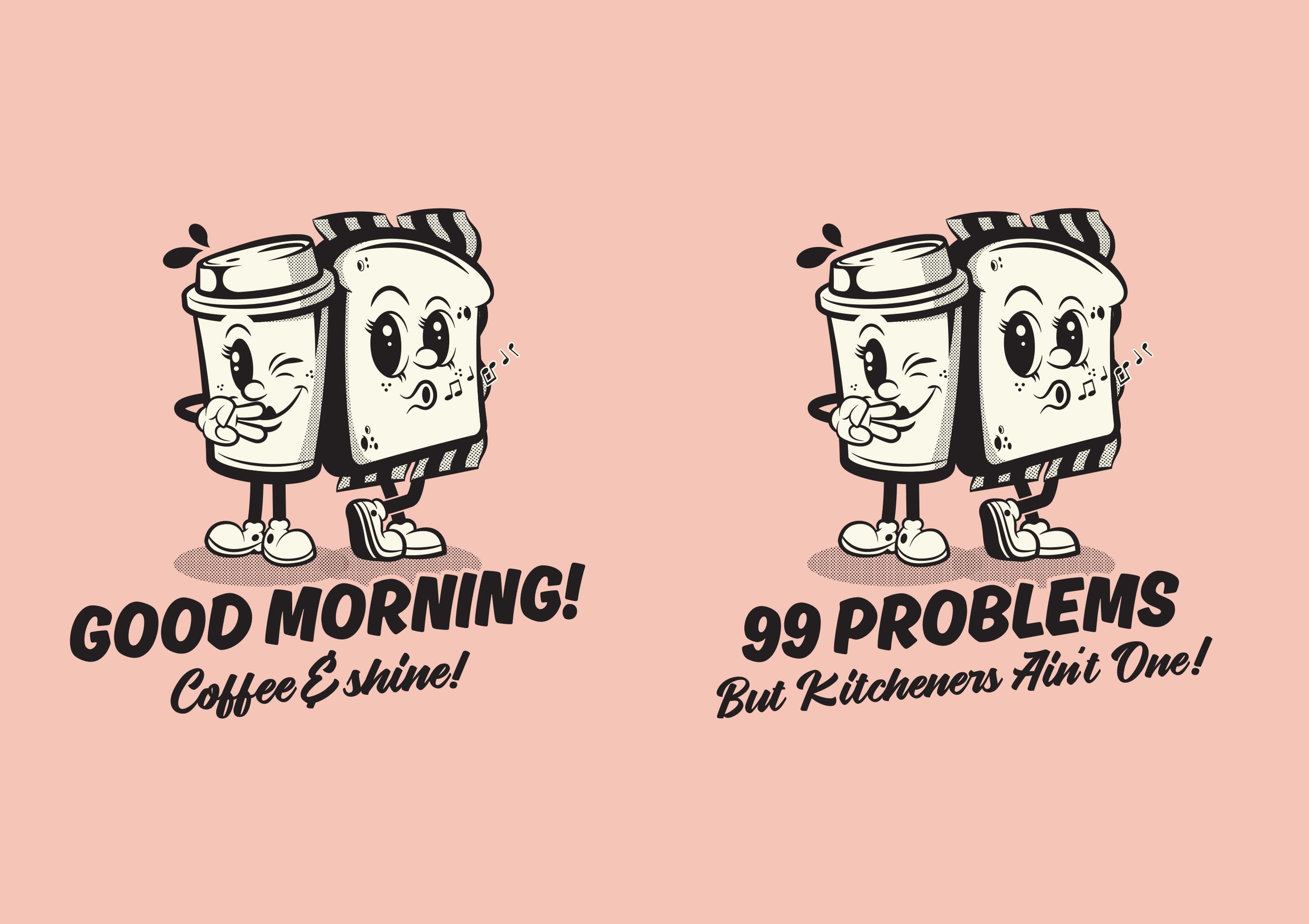 Kitcheners Character Illustration