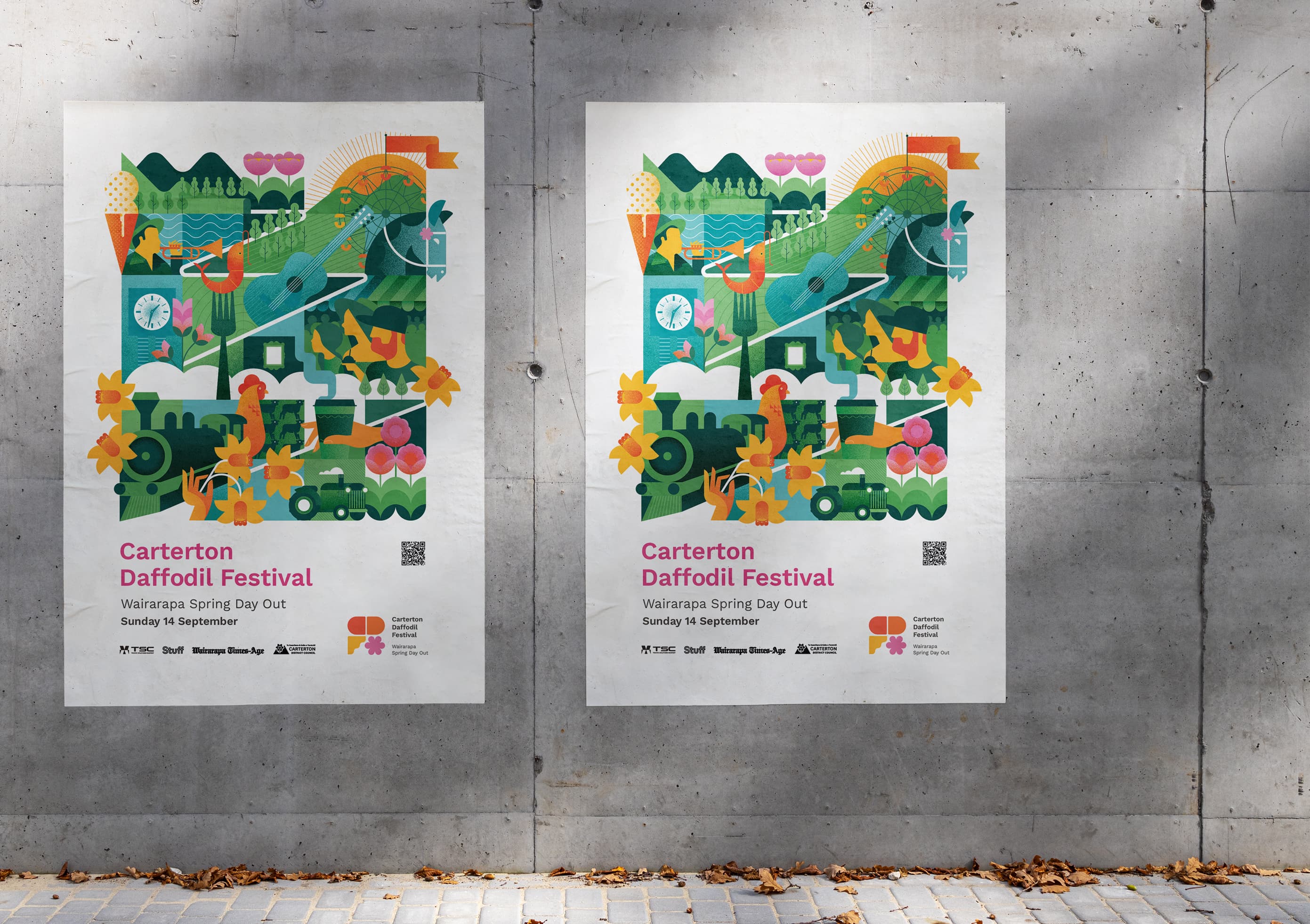 Carterton Daffodil Festival Poster Design