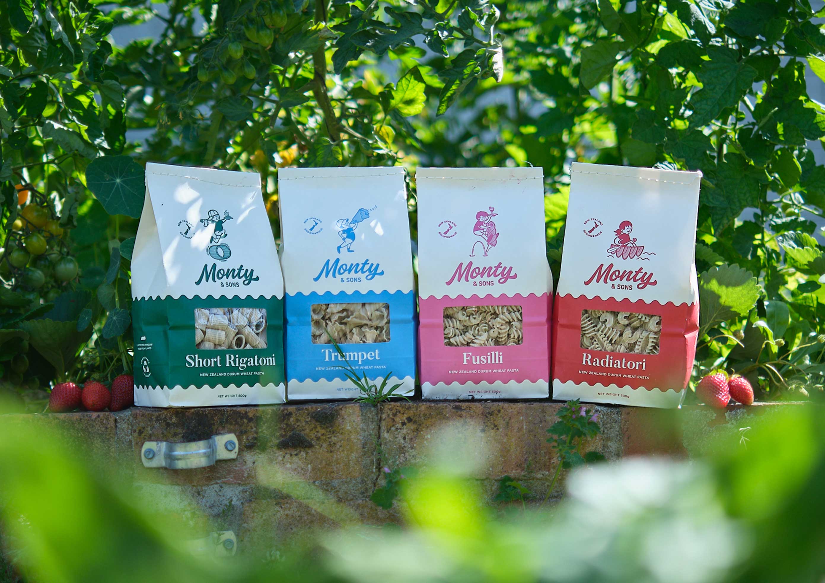 Monty & Sons Packaging Design
