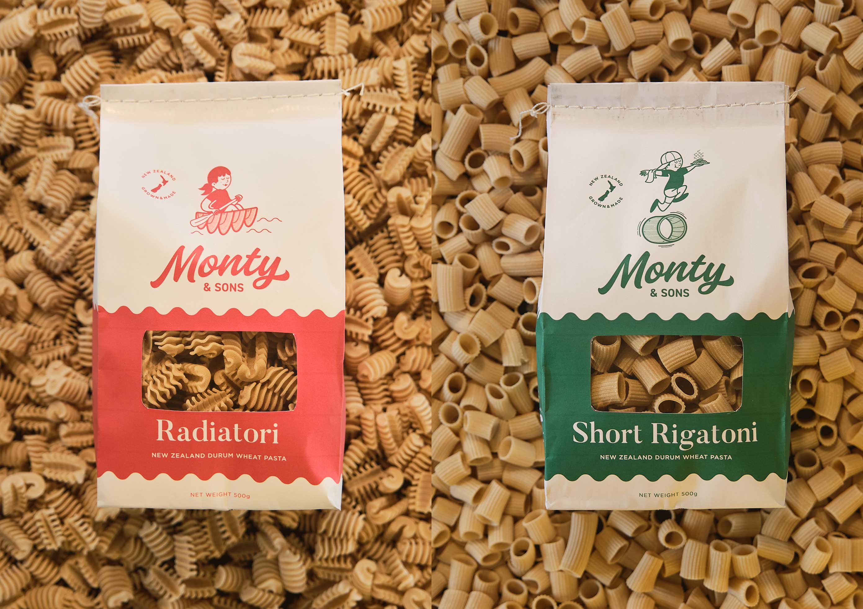 Monty & Sons Packaging Design