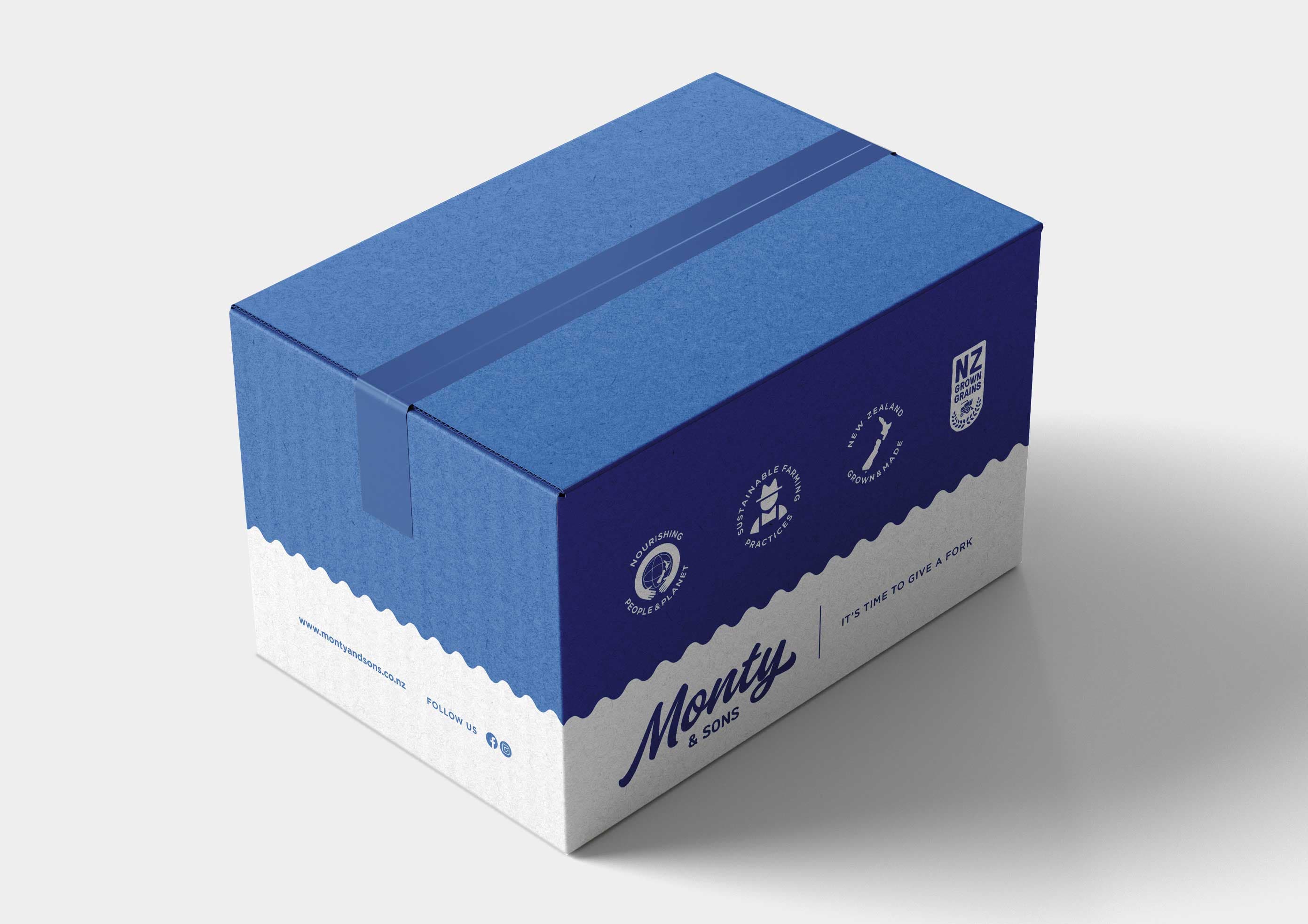 Monty & Sons Box Design