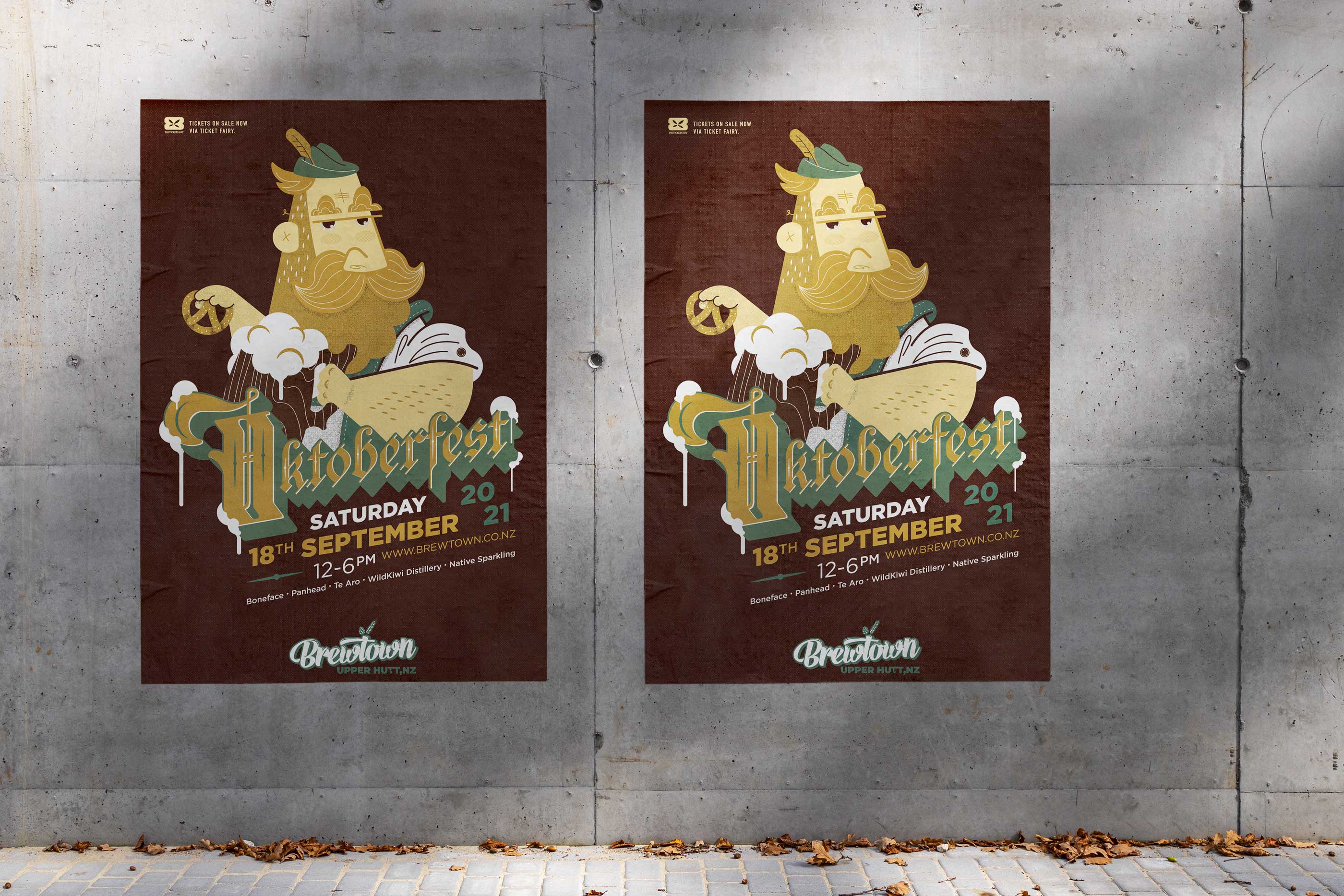 Brewtown Oktoberfest Poster Design