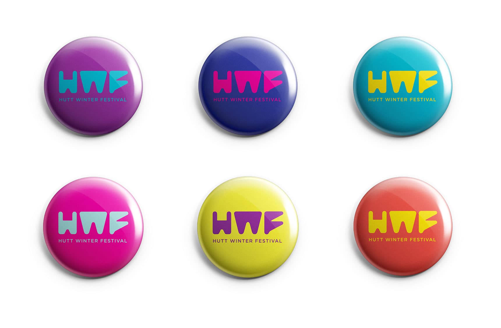 Hutt Winter Festival Button Design