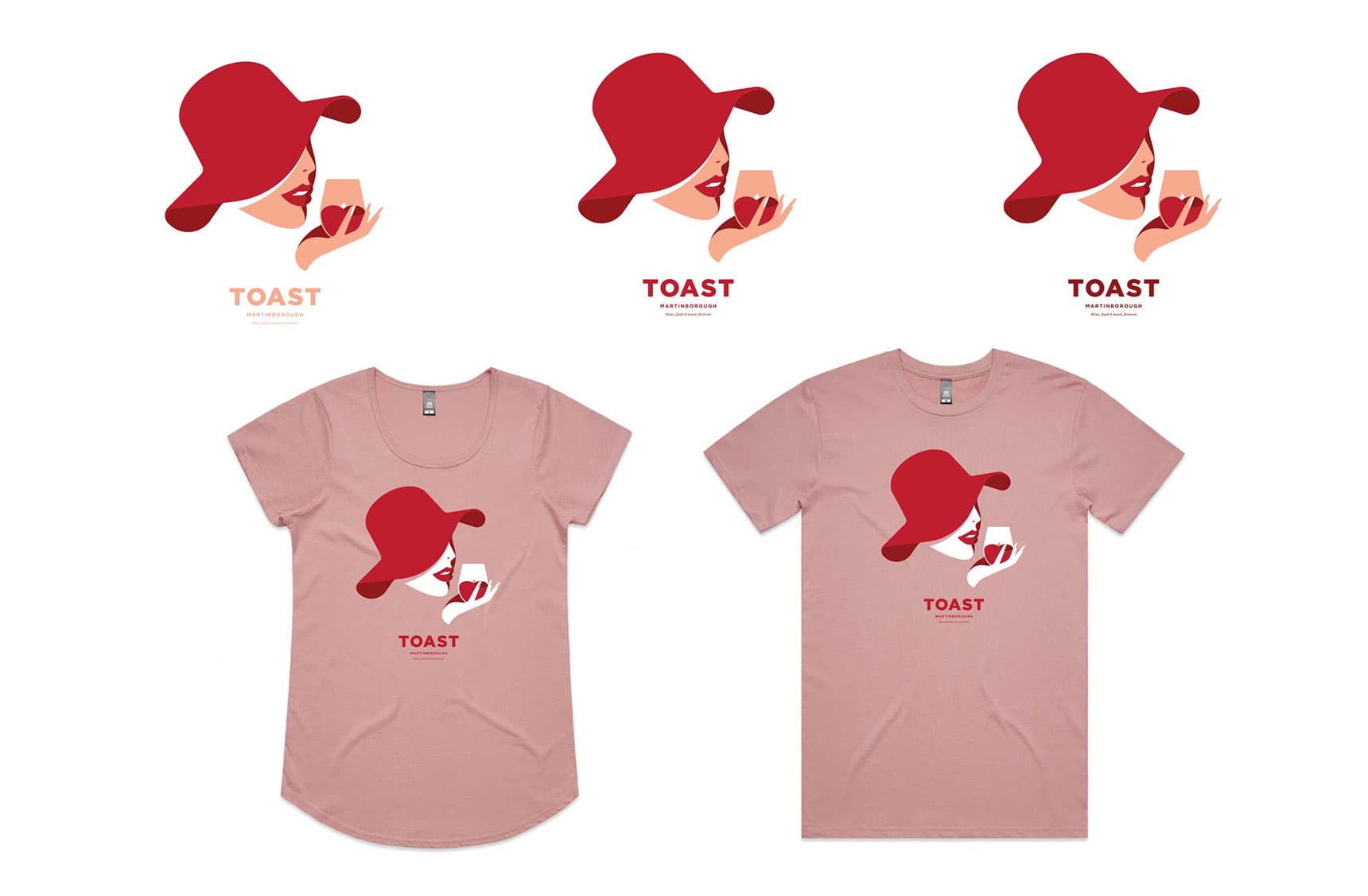 Toast Martinborough Tee Shirt Design 2019