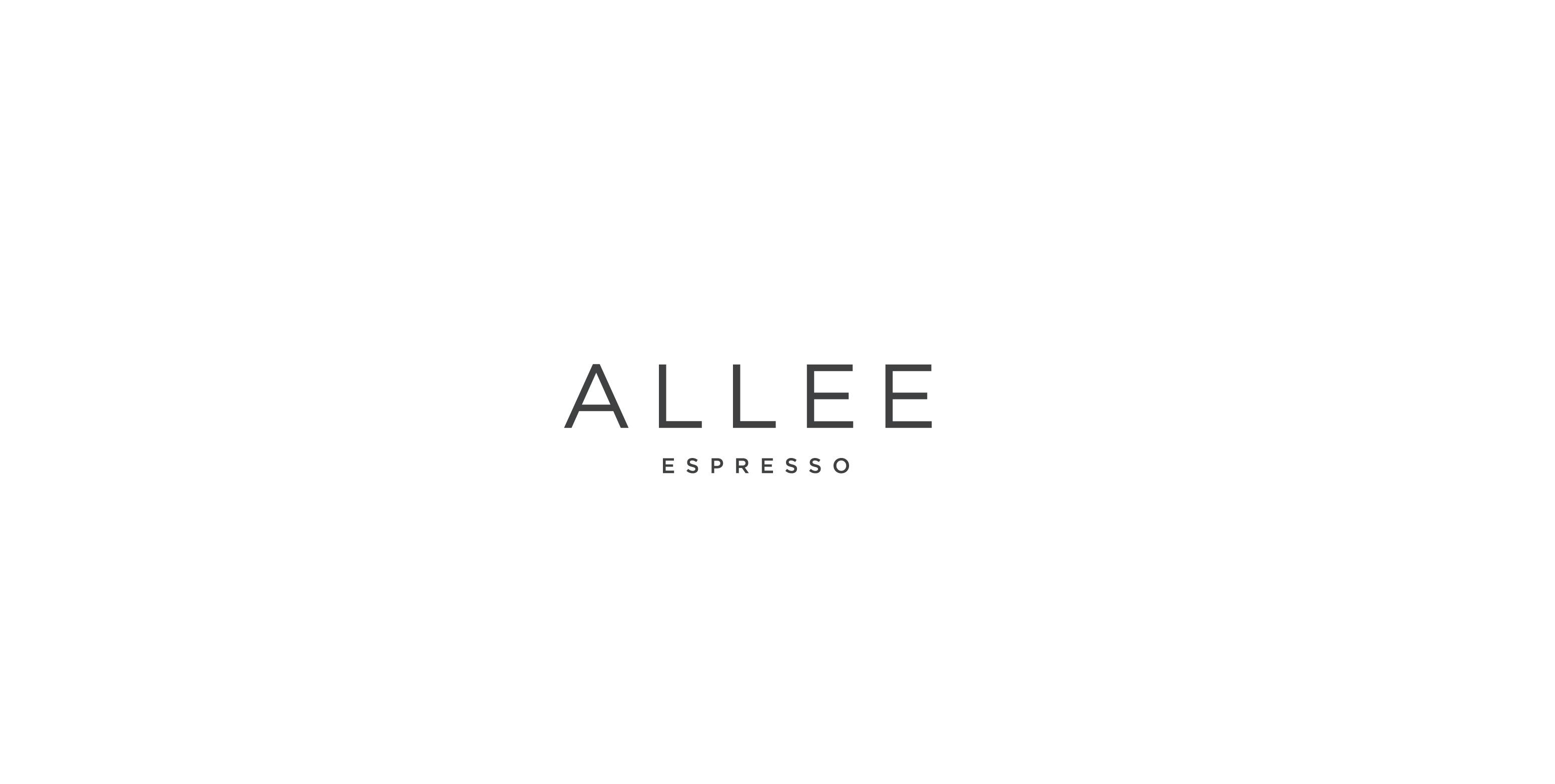 Allee Espresso Logo Design