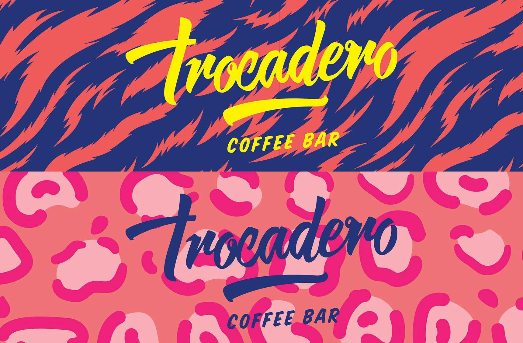 Trocadero Pattern And Logo Design