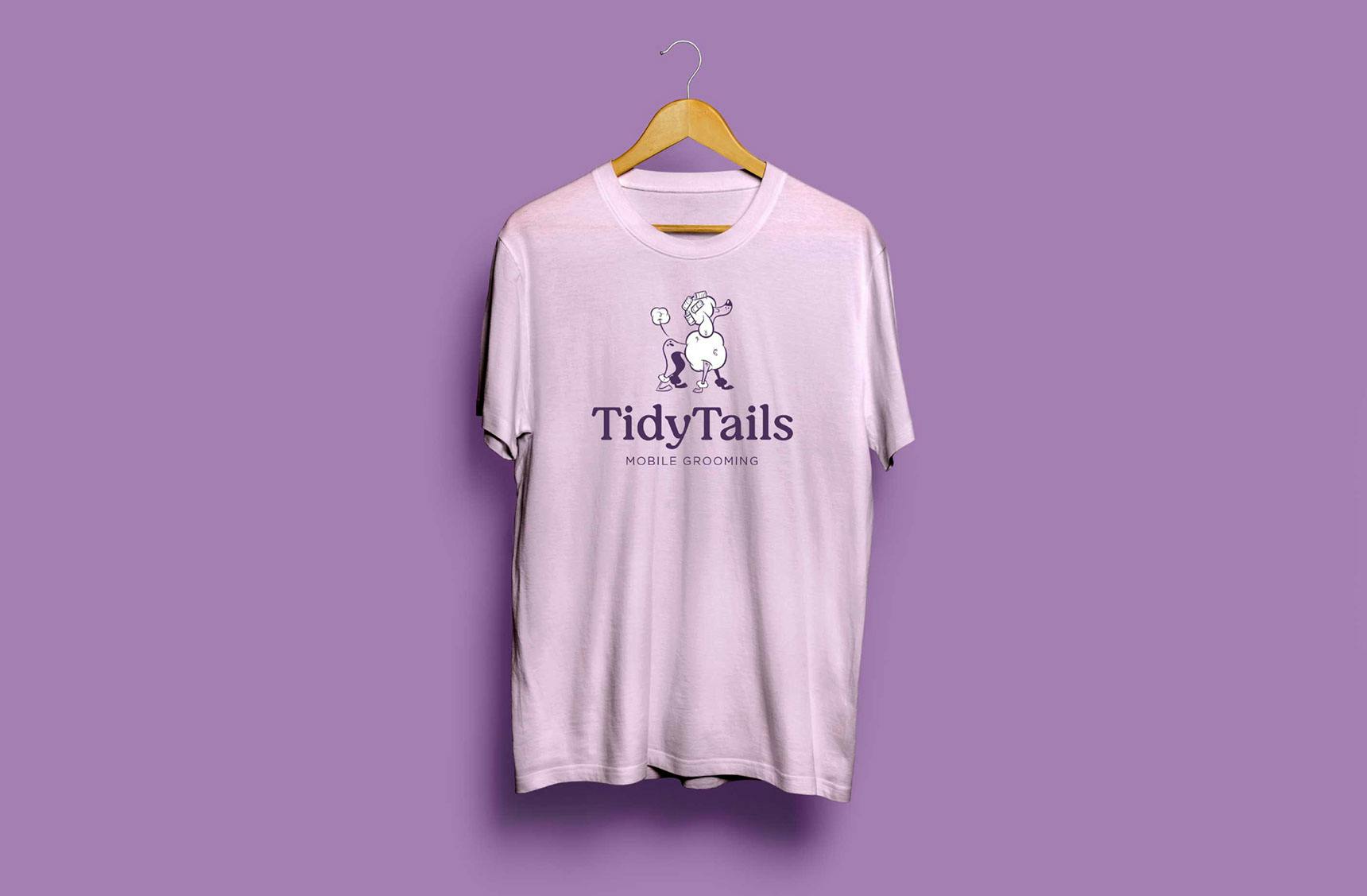 Tidy Tails T-shirt Design
