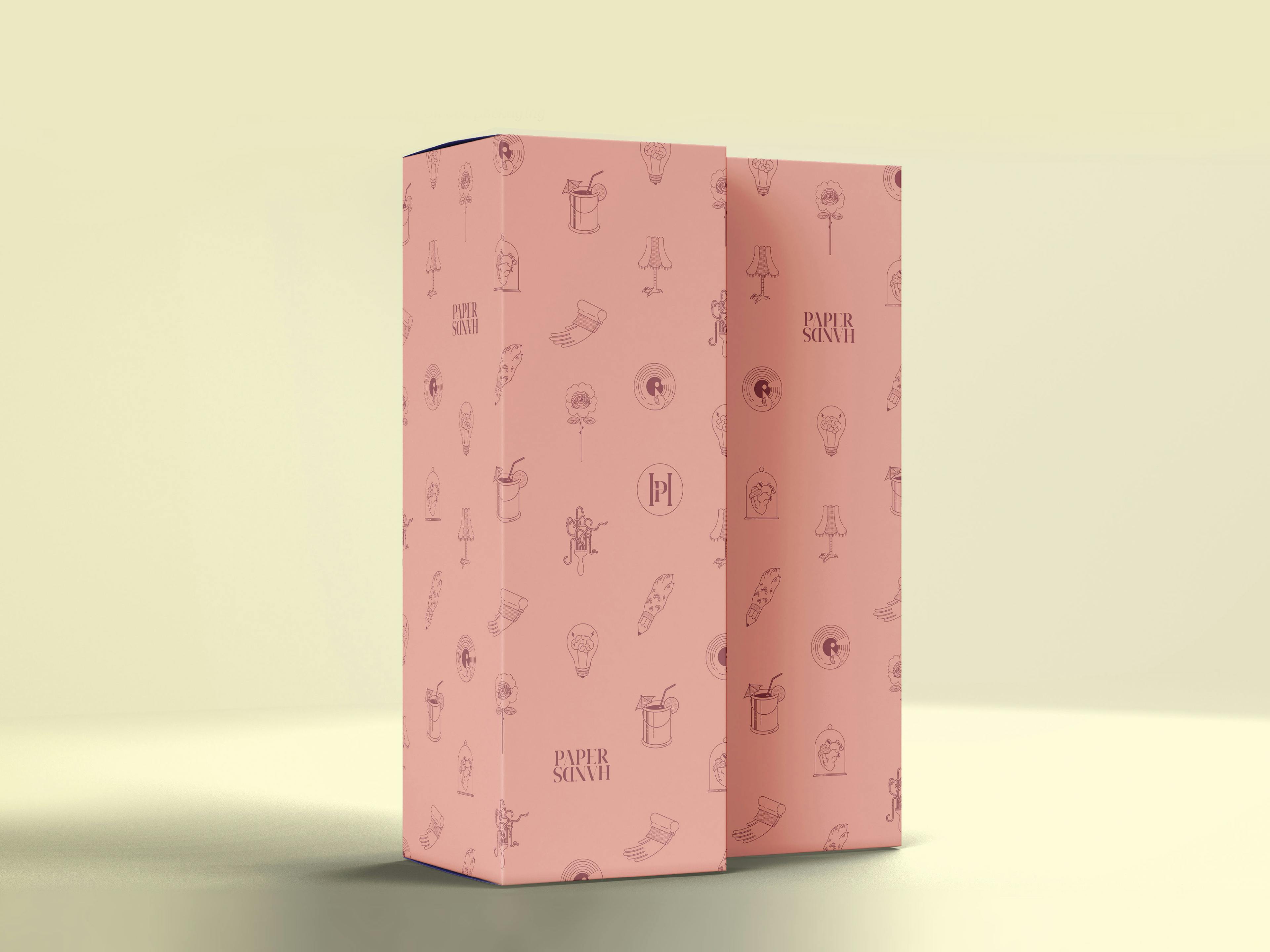 Paperhands Wallpaper Box Design