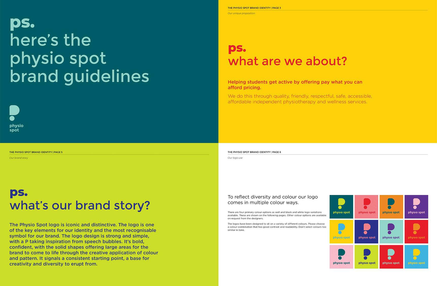 Physio Spot Brand Design Guidelines