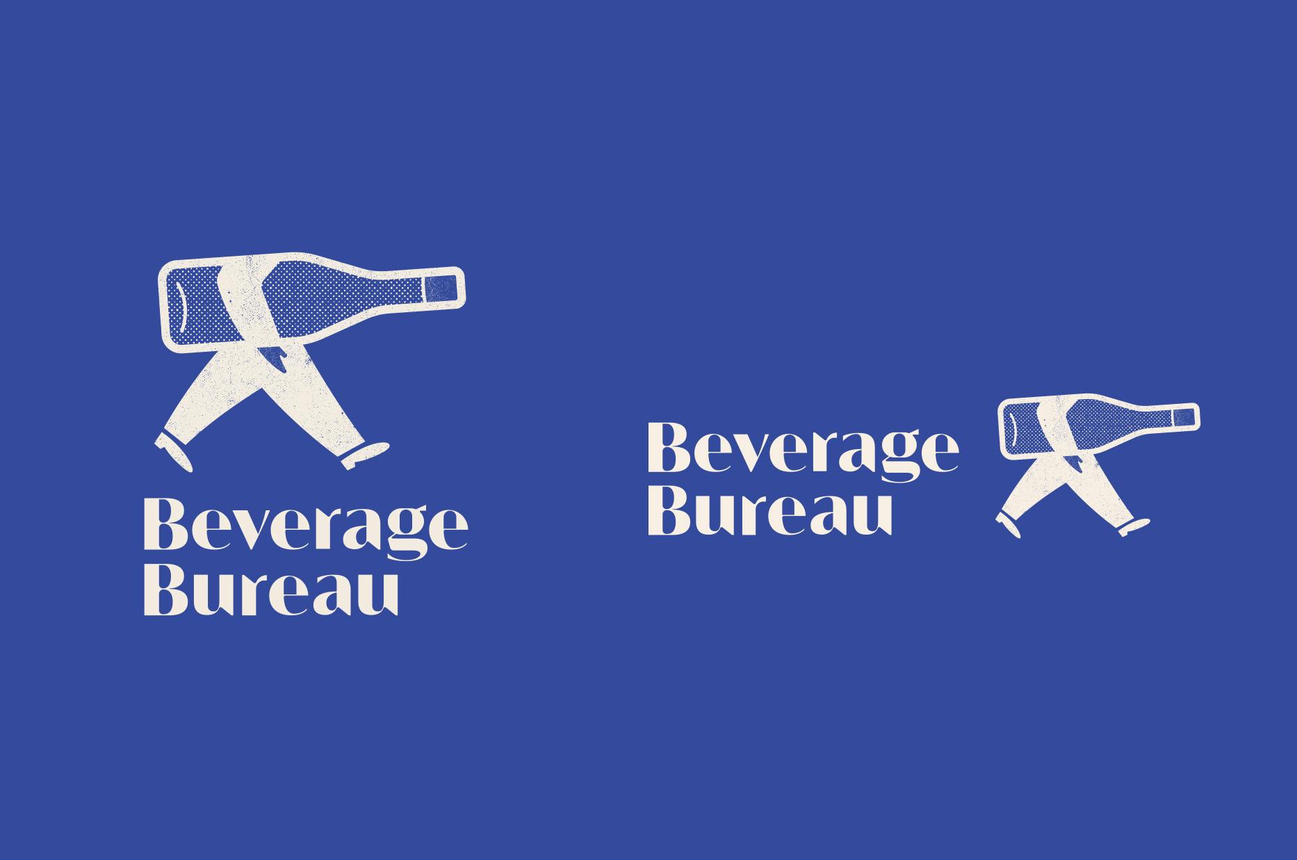 Beverage Bureau Logo Suite Design