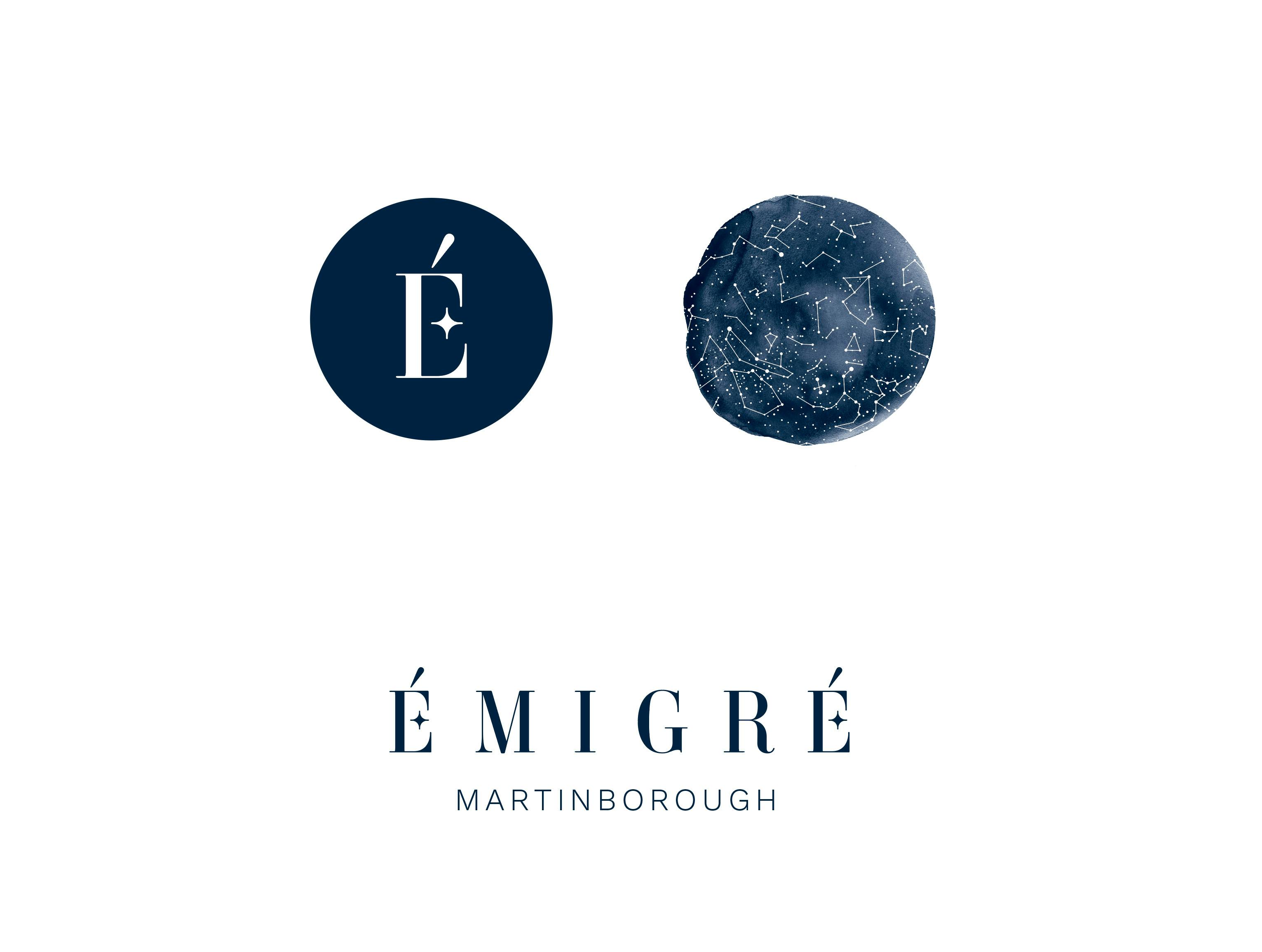 Émigré Logo Suite Design