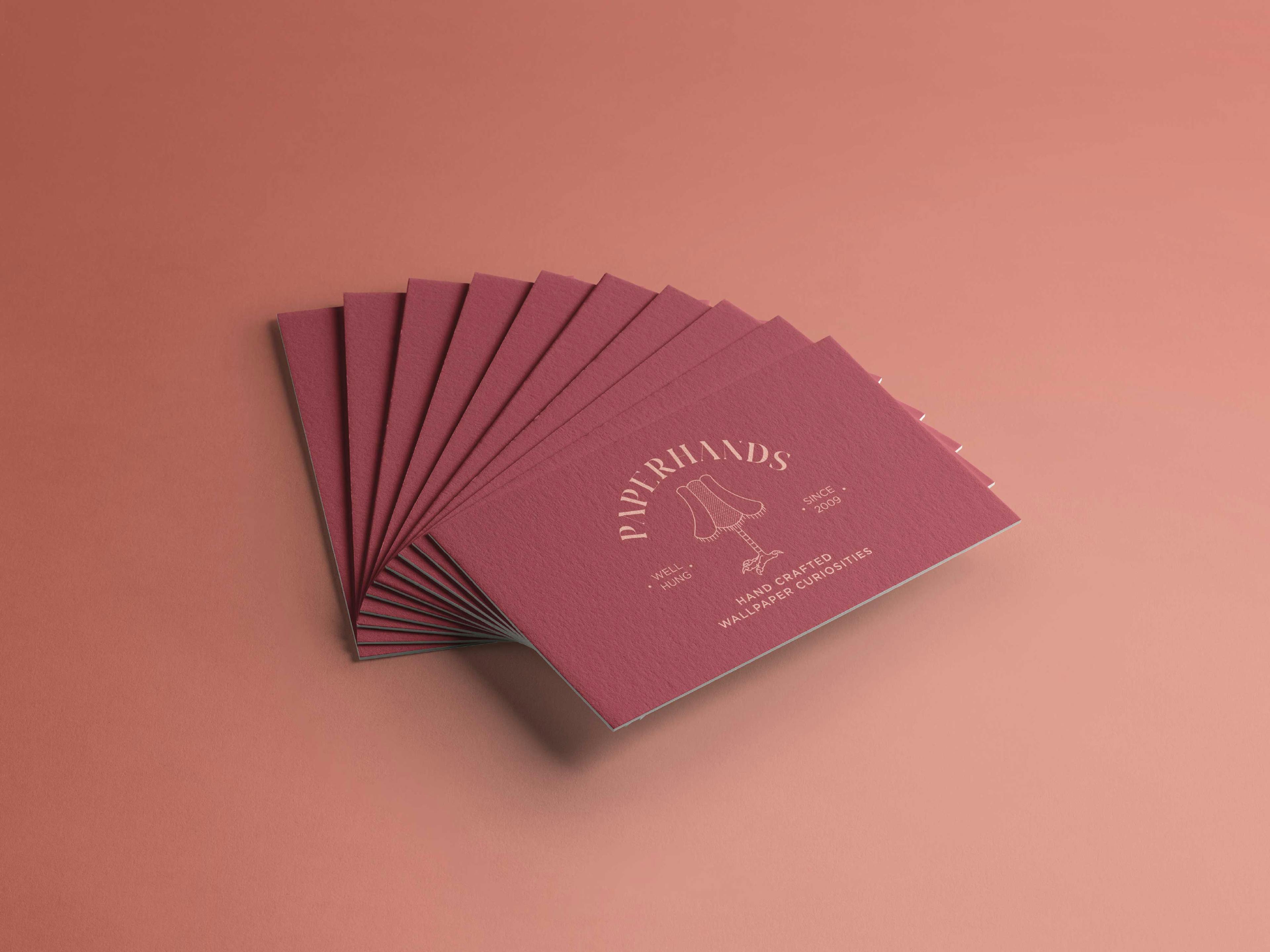 Paperhands business Card Design