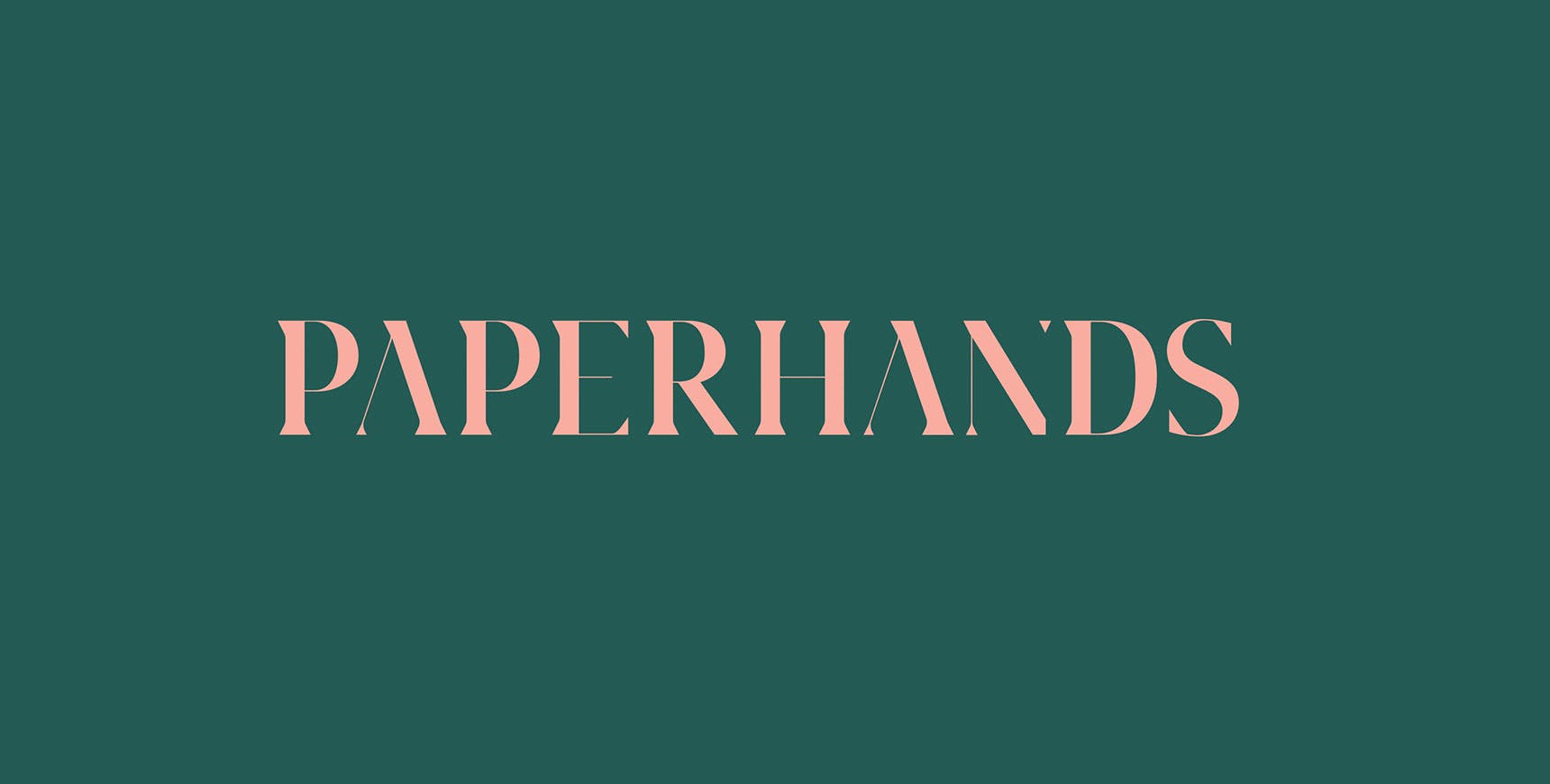 Paperhands Wallpaper Logo Design