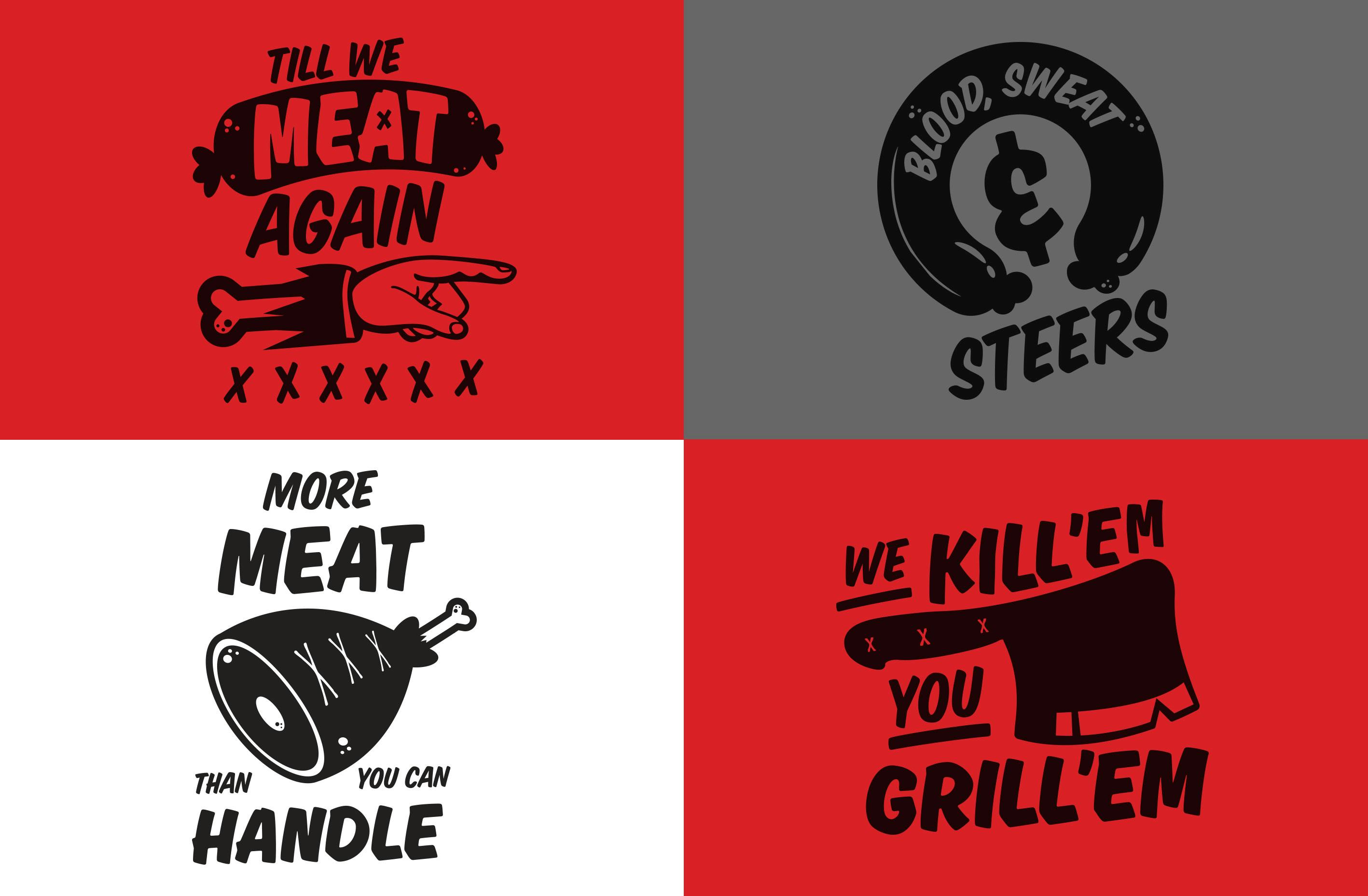 Scotties Meats Brand Graphics Suite