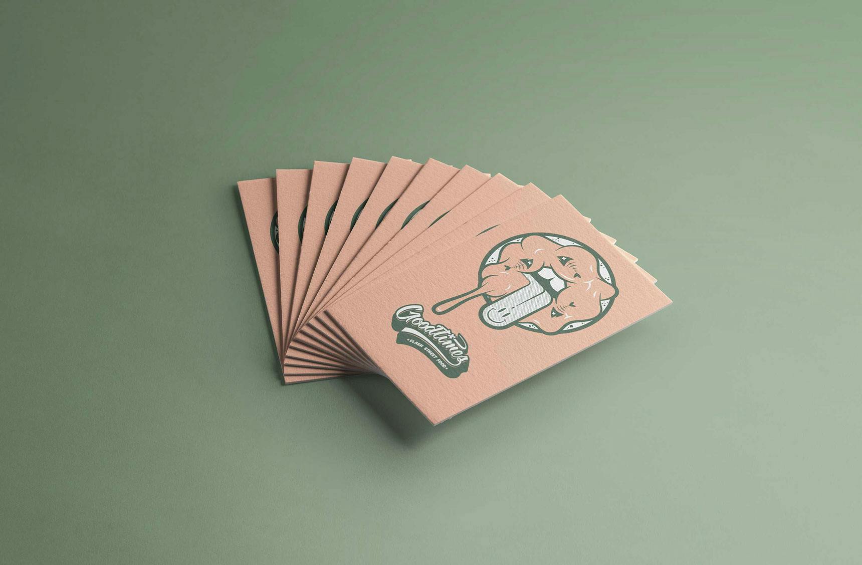 Goodtimes Foodtruck Business Card Design