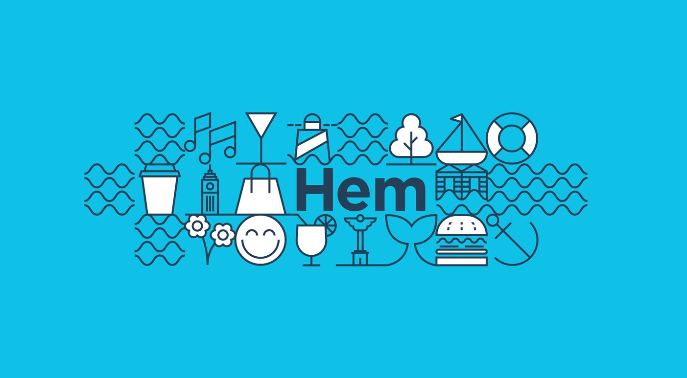 Hem Communities Logo And Icon Design